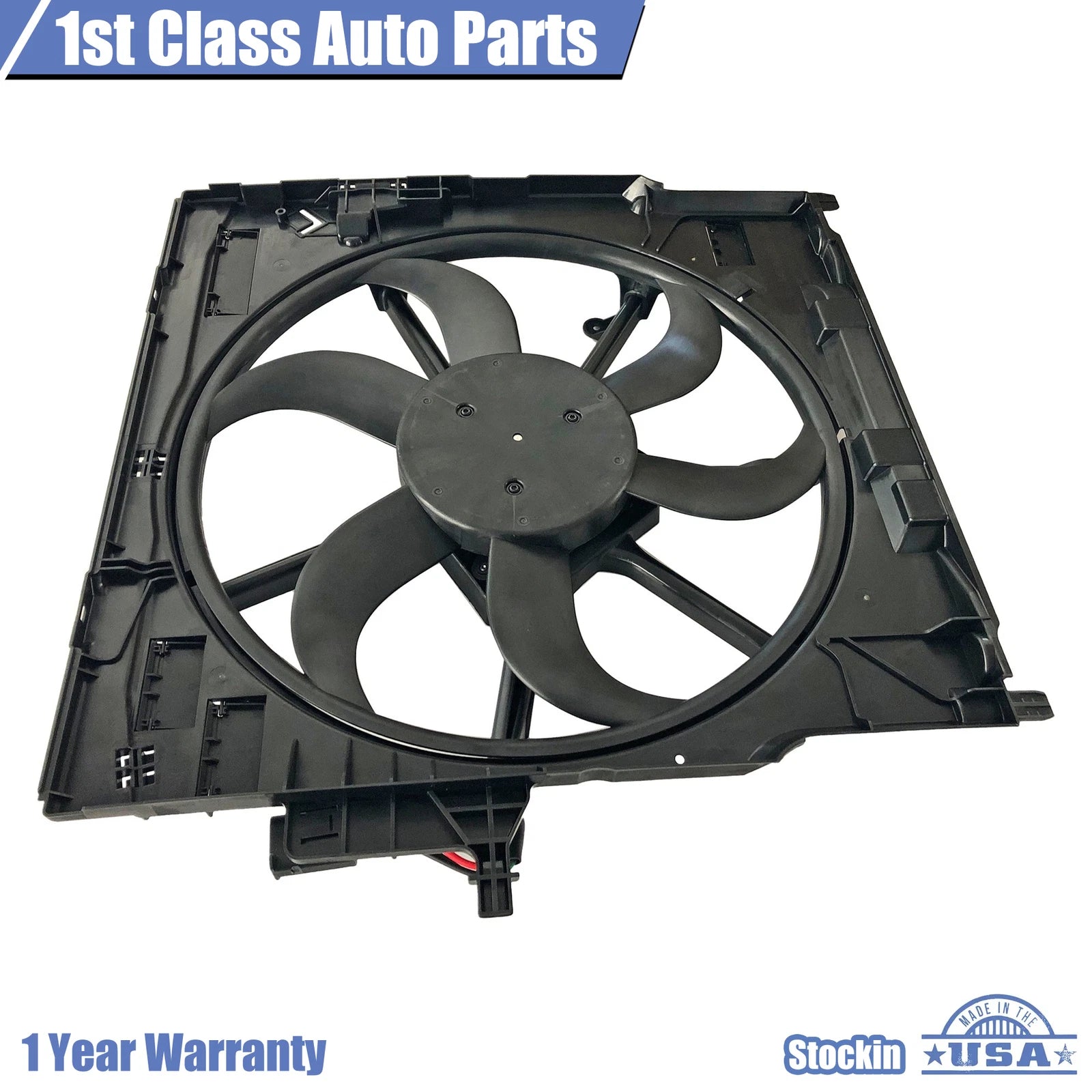 Engine Radiator Cooling Fan Assembly for BMW X5 X6 (2008–2014)
