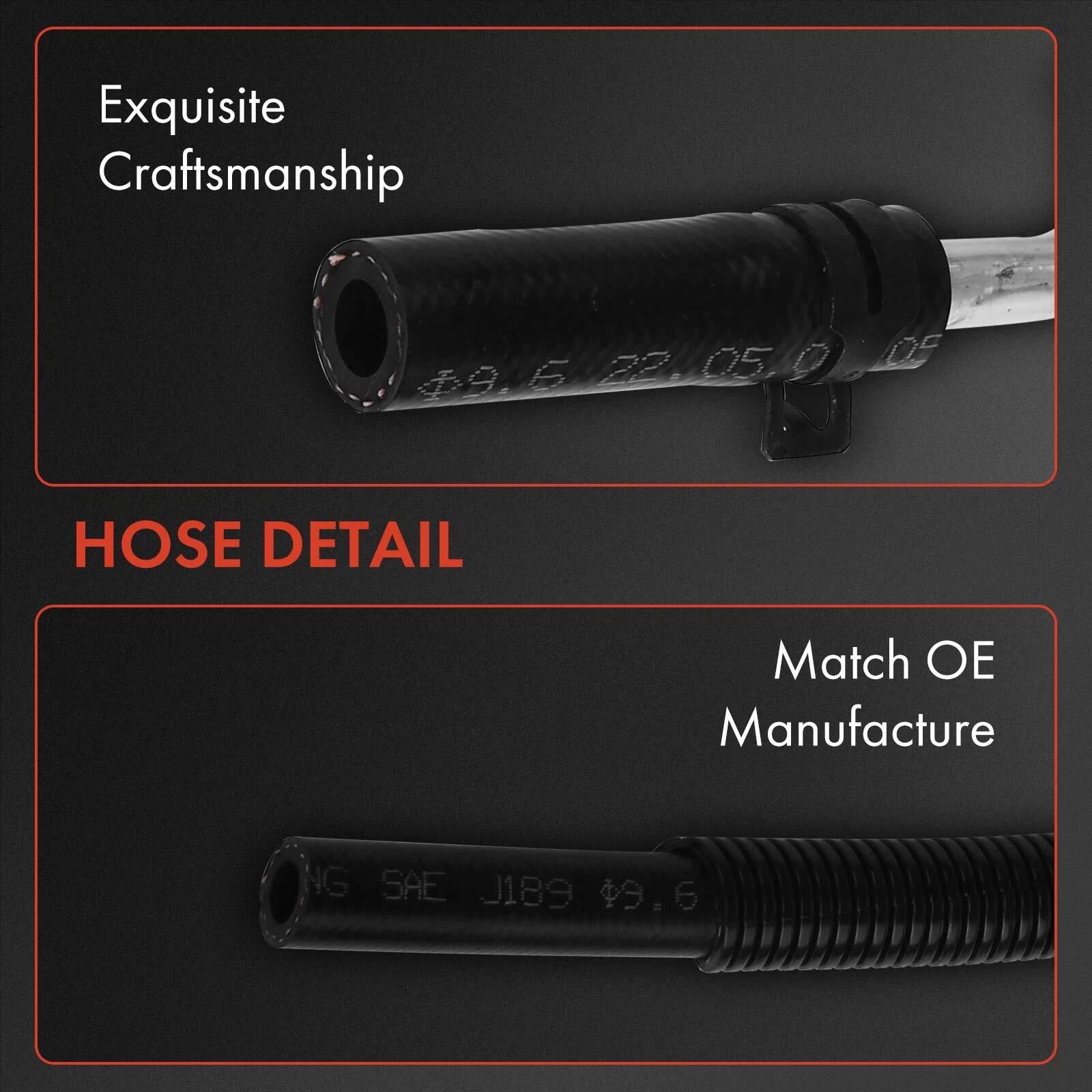 Power Steering Return Line Hose Assembly for GMC Yukon, Chevy Blazer