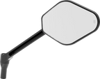 Adjustable Black Long Stem Diamond Mirror for Motorcycle (RHD)