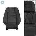 Front Passenger Back Seat Cover for Ford Mustang (2015–2023) Perforated Black
