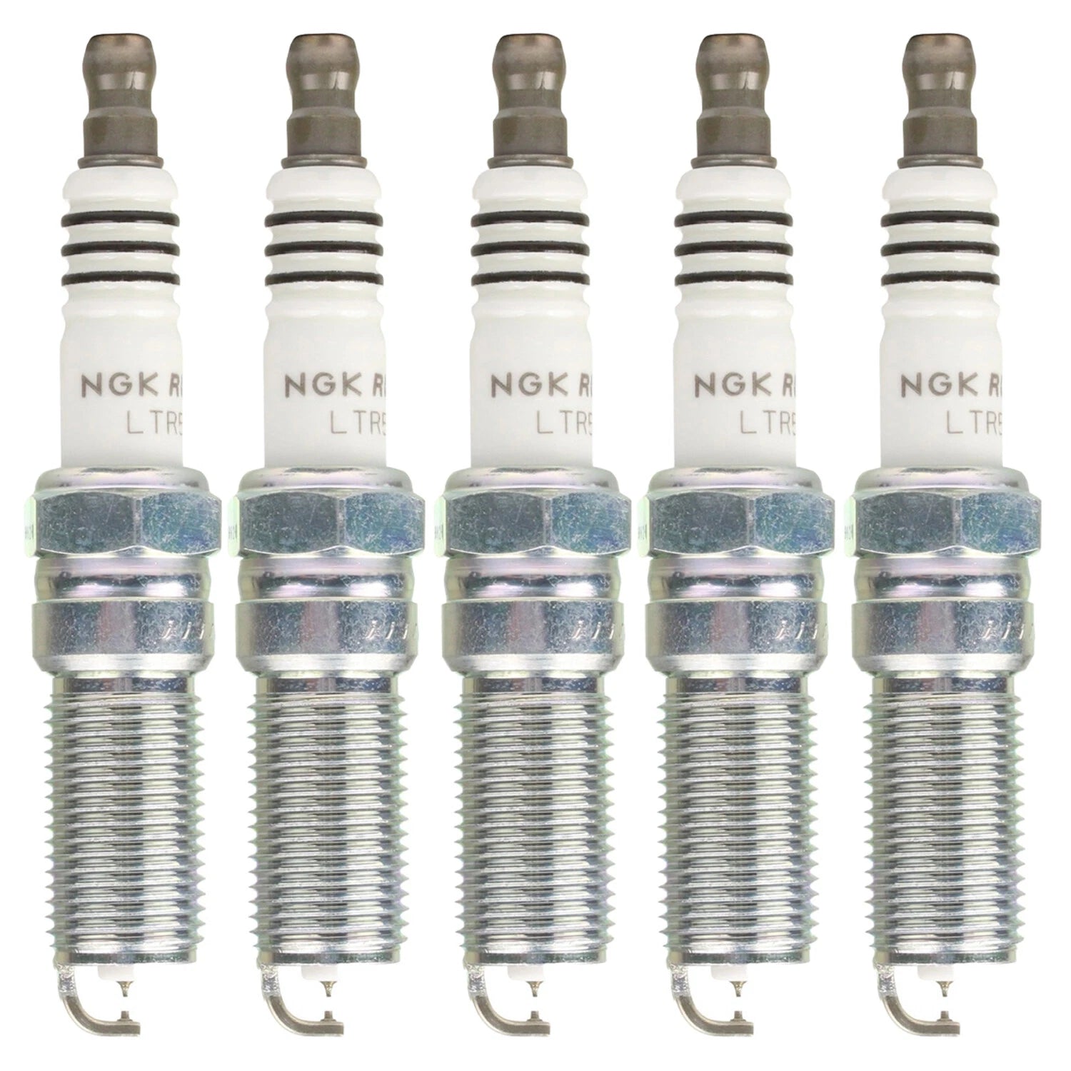 Set of 5 NGK Ruthenium HX Spark Plugs for H3 Canyon L5 (2017–2022)