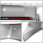 Right Side Chrome Rear Bumper End Cap for Toyota Tundra (2014–2021)