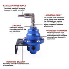 Adjustable Fuel Pressure Regulator with kPa Oil Gauge Kit