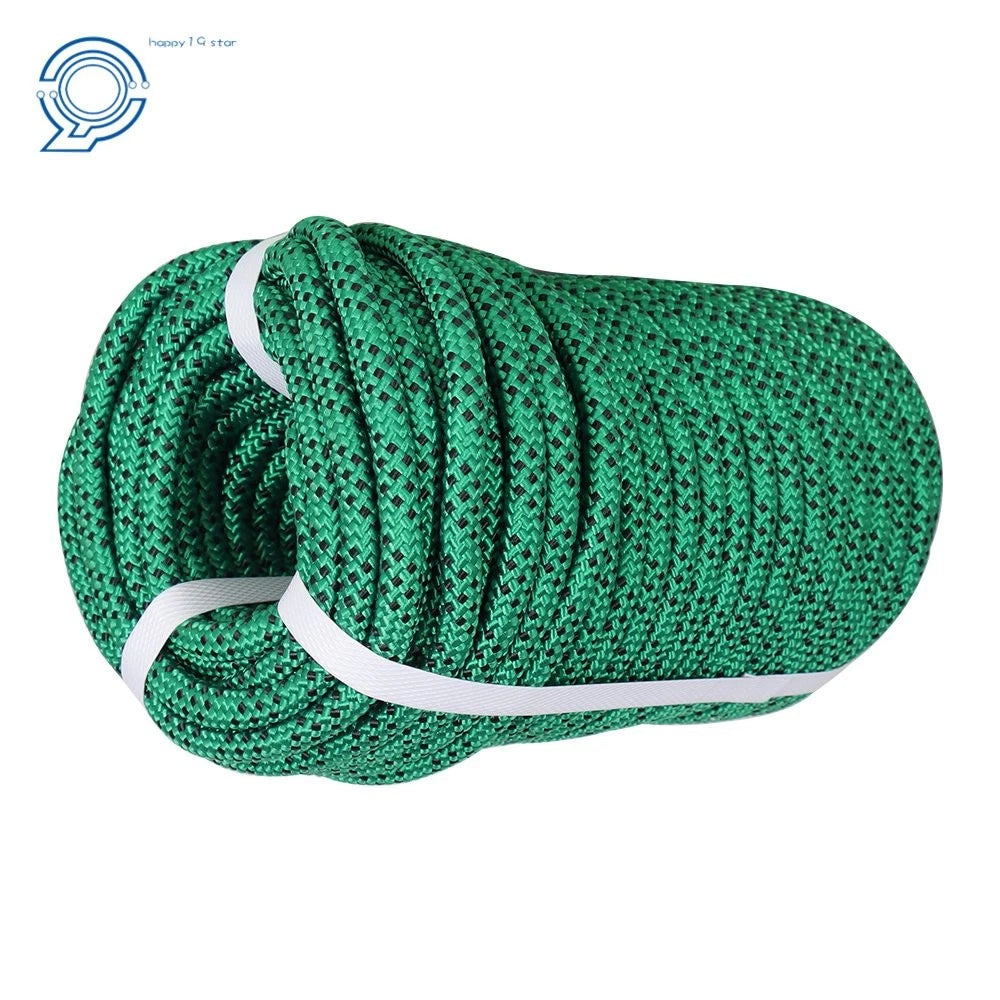 3/8" Braided Pulling Rope for Heavy-Duty Use (100')