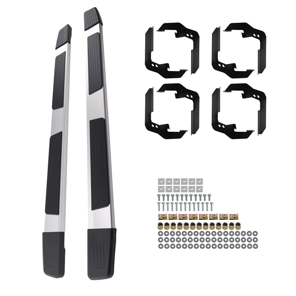 Nerf Bar Side Step for Silverado 1500/2500HD/3500HD (2019–2026) Black