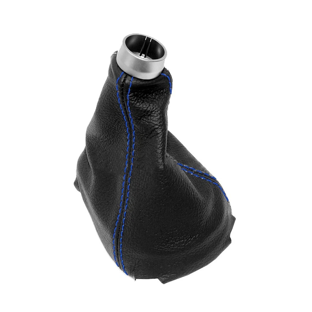Manual Shift Boot for Honda CR-Z (2010–2014) Blue Stitch Leather Synthetic
