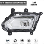 Fog Light for Chevrolet Equinox (2016–2017) Clear LH Side Halogen