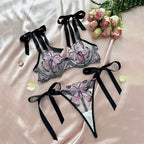 2X Elegant Butterfly Underwear Set for Women (2023–2023)