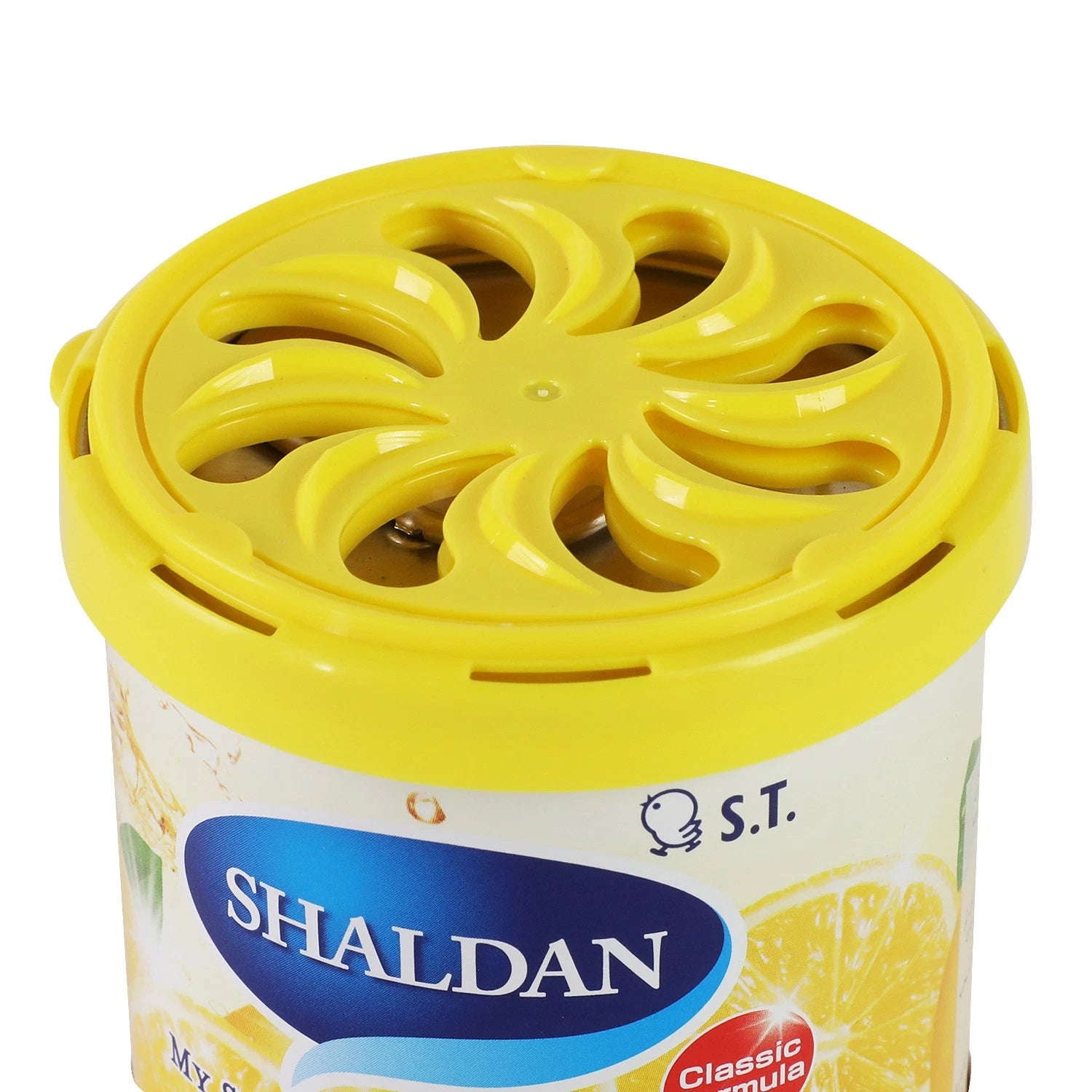 Set of 6 My Shaldan 80g Lemon Gel Air Fresheners for Universal Use