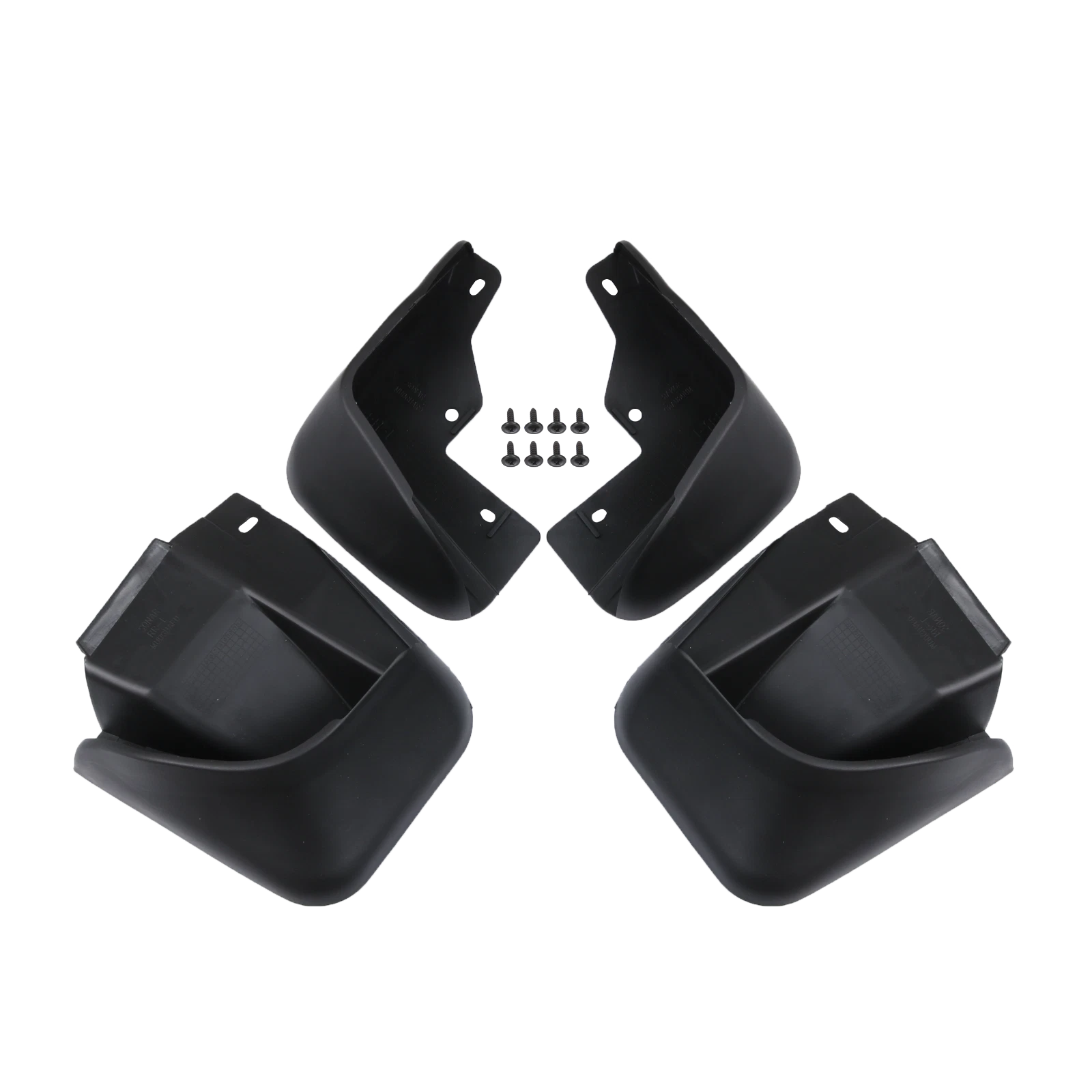 Set of 4 Mud Flaps for Honda Accord Sedan (2003–2007)