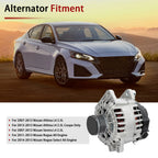 Alternator for Nissan Altima Sentra Rogue (2007–2009) 2.5L 110Amp