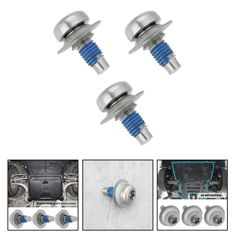 Secure Fit Lower Guard Plate Screws for Various Vehicle Makes and Models