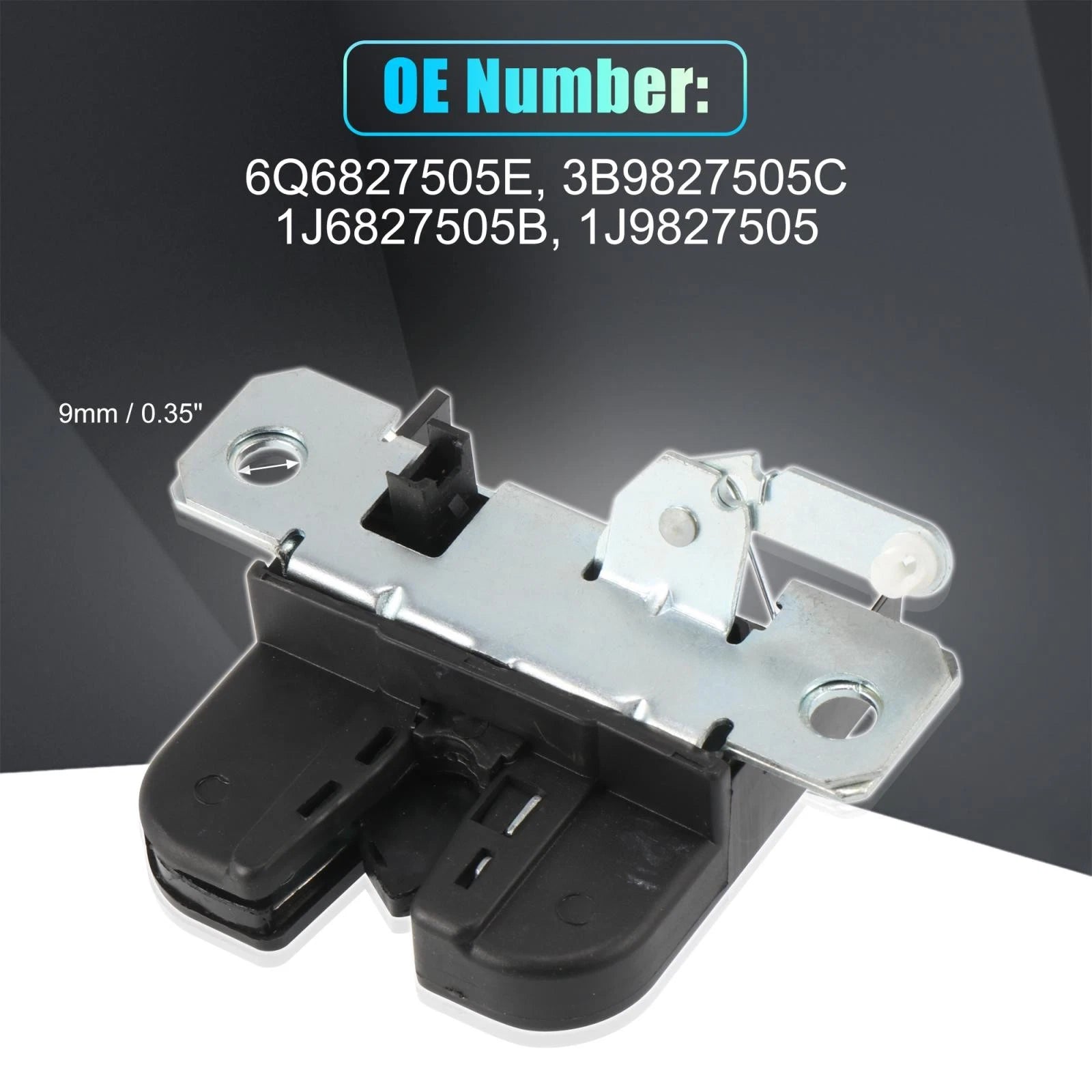 Door Lock Actuator Motor 6Q6827505E for Volkswagen Polo 9N 9N3 (2002–2010)