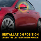 Left Rearview Mirror Lower Cover for Tesla Model 3 (2017â2023)