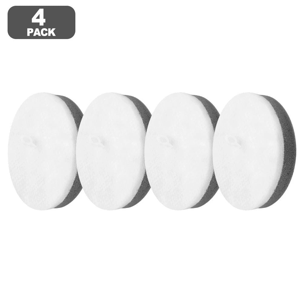 Sponge Filter Cartridge Replacement Set of 4 for ECOVACS DEEBOT X11