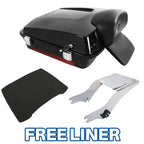 Razor Luggage Trunk Mount Rack Backrest for Harley Road Glide (1997–2008)