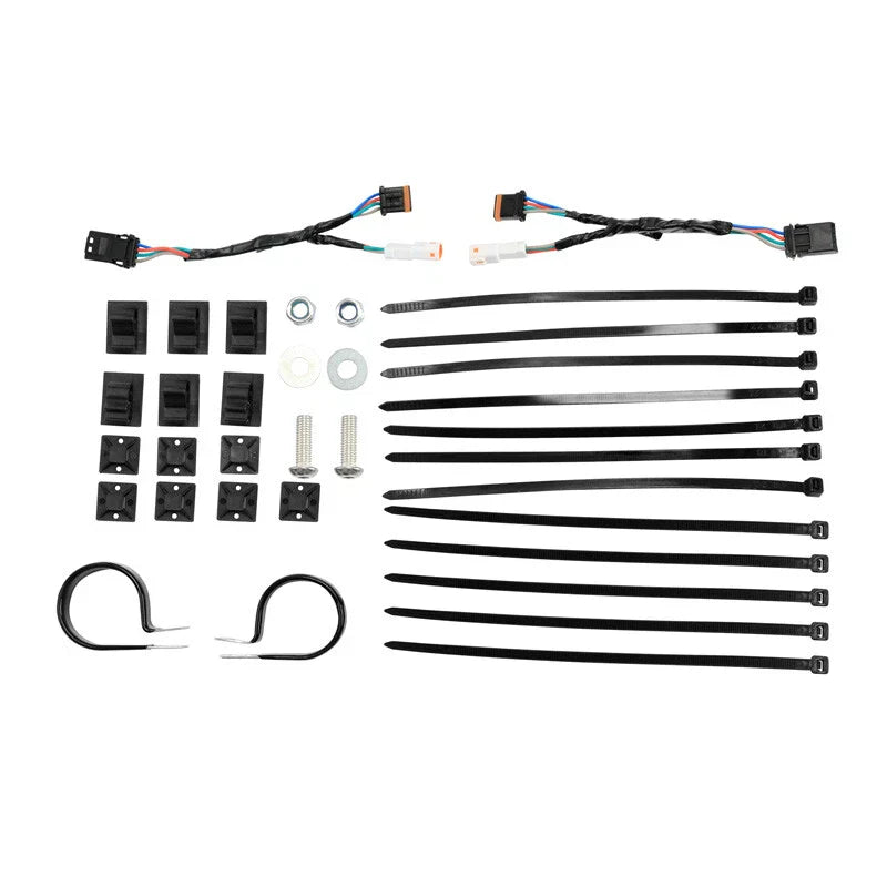 Vented Leg Fairings & Turn Signals Light for Harley Road Glide (2014-2024)