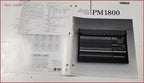 Yamaha PM1800 Mixing Console Sales Brochure