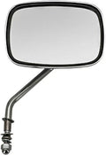 Chrome Short Stem Right Side Mirror for V-Twin Bikes (HARDDRIVE)