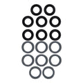 O-ring Washer Set of 8 Nitrile Rubber for Automotive Applications