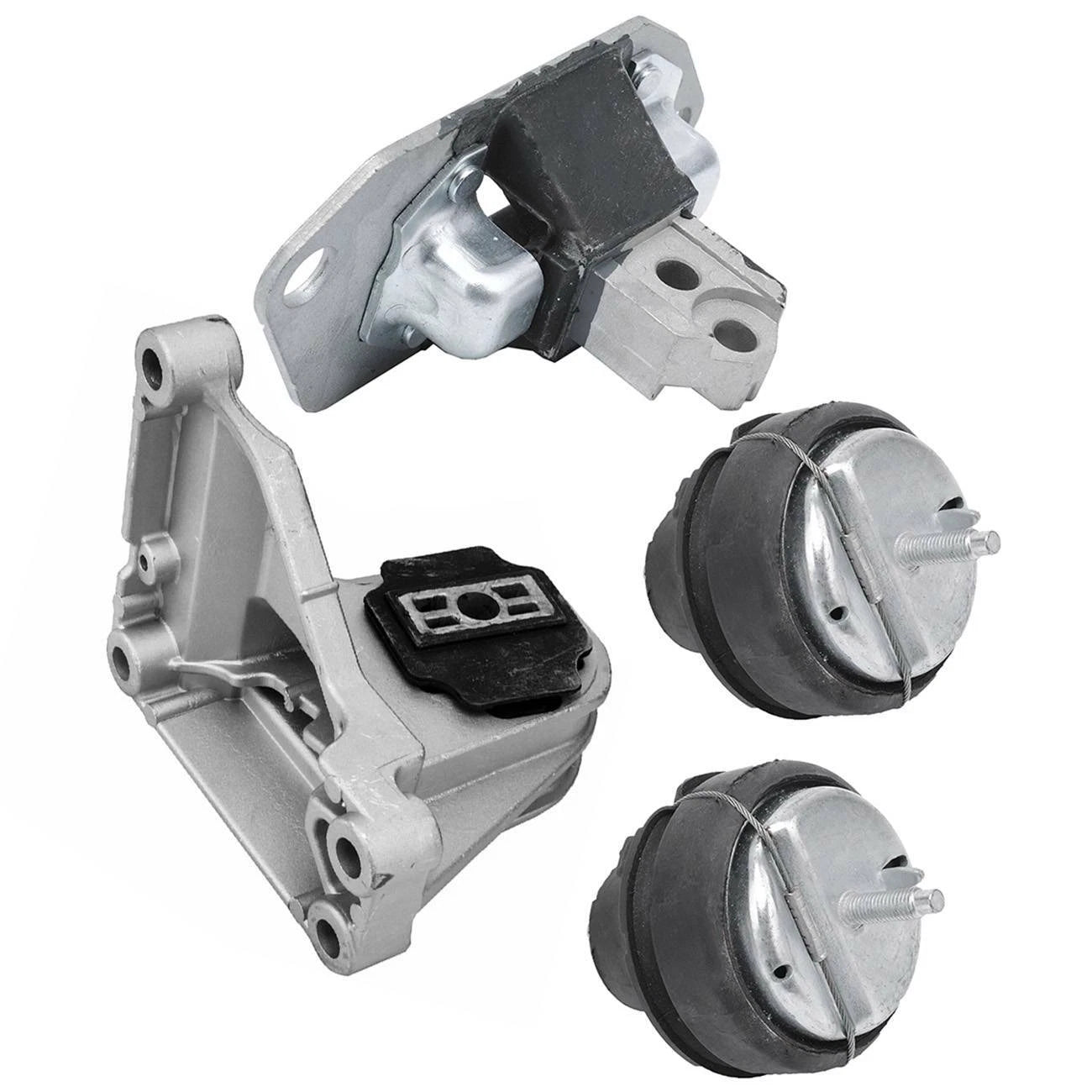Set of 4 Engine Motor Mounts for Volvo S60 V70 XC70 XC90 (2001–2010)