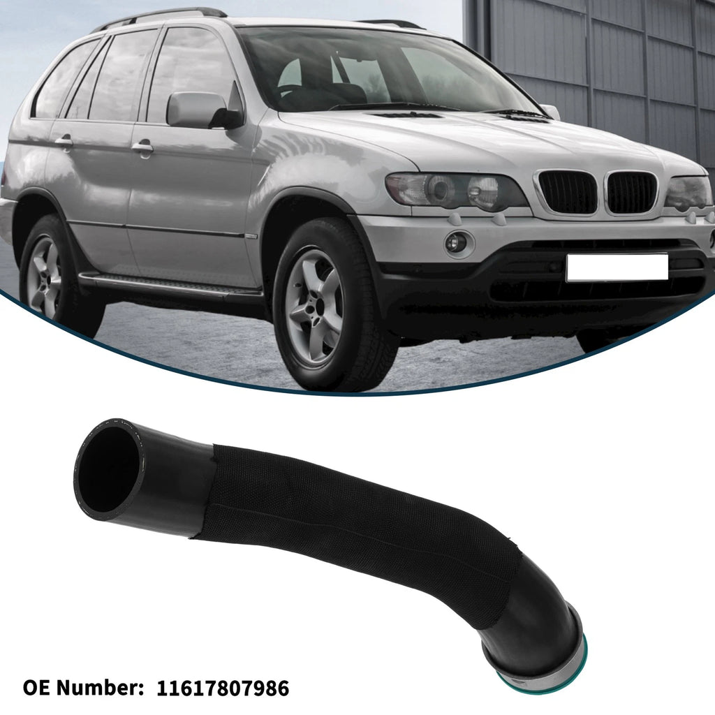 Radiator Hose for BMW X5 E70 (2008–2013) No. 11617807986 Rubber Black
