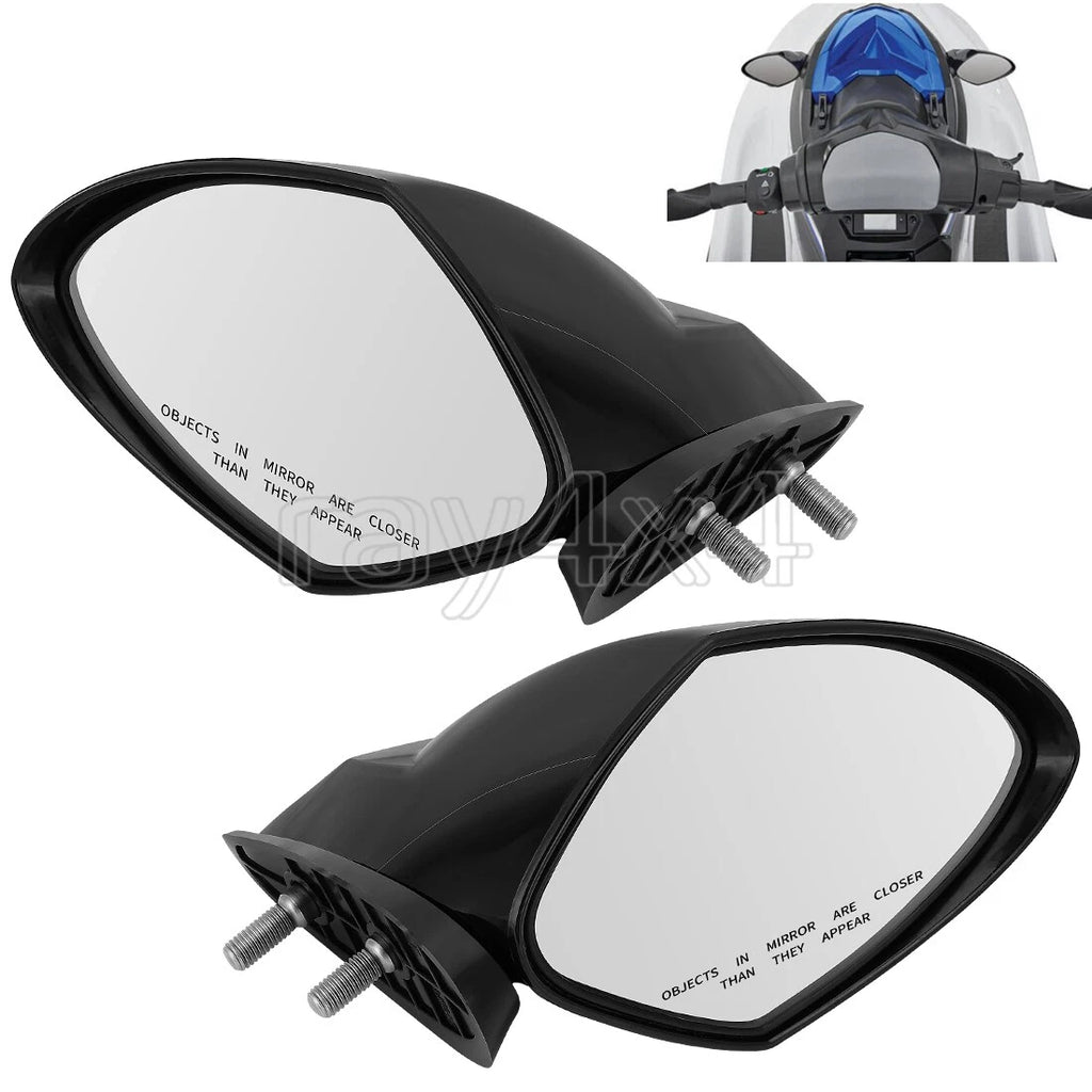 2 Jet Ski Mirrors for Yamaha WaveRunner EX Deluxe/Limited/Sport (2017–2023)