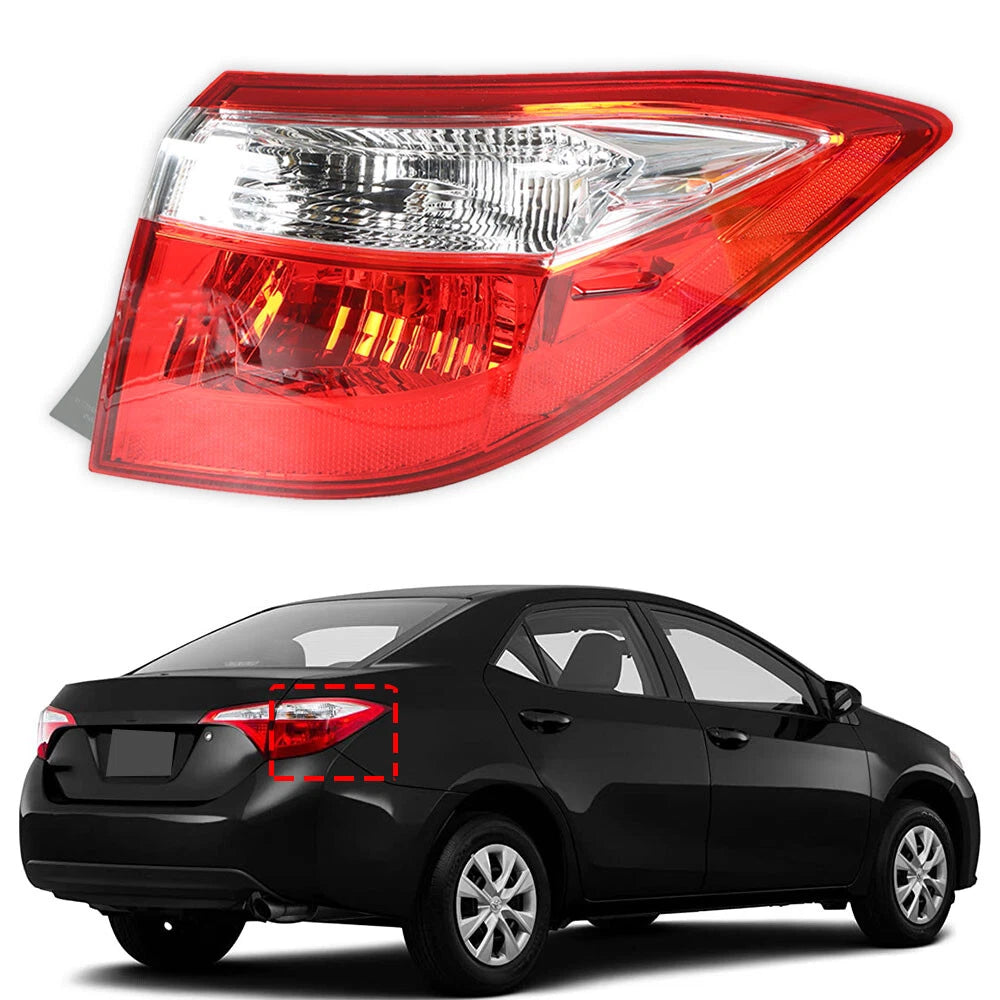 Passenger Side Tail Light Assembly for Toyota Corolla (2014â2016)