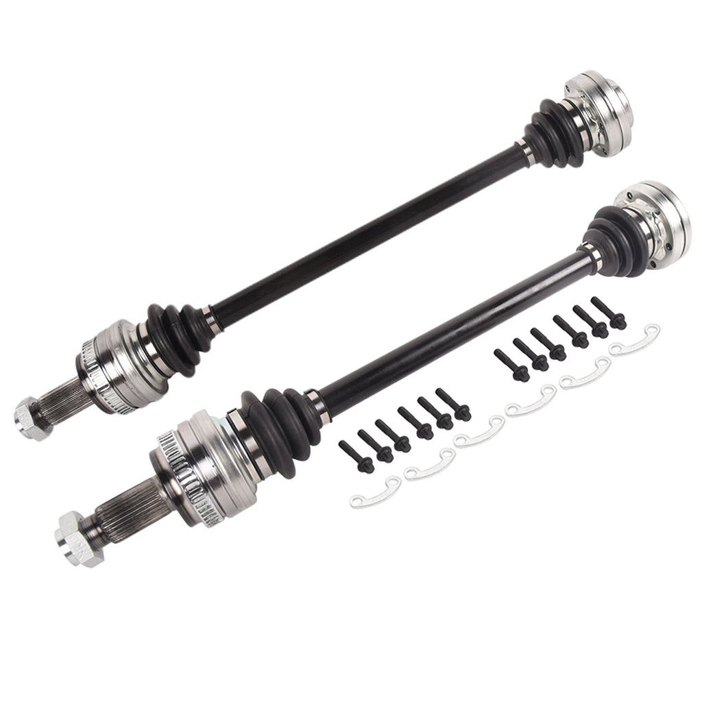 Set of 2 Rear CV Axle Assemblies for BMW X3 (2004-2006)