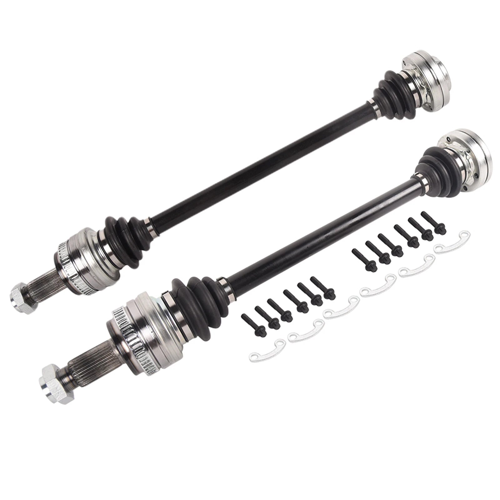 Set of 2 Rear CV Axle Assemblies for BMW X3 (2004-2006)