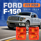 Side Mirror Turn Signal Lights for Ford F-250 F-350 (2008–2016) Amber Lens