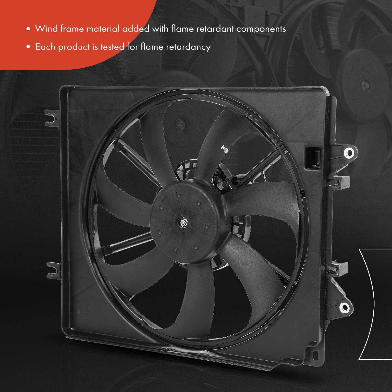Cooling Fan Assembly with Shroud for Honda CR-V (2017–2022)