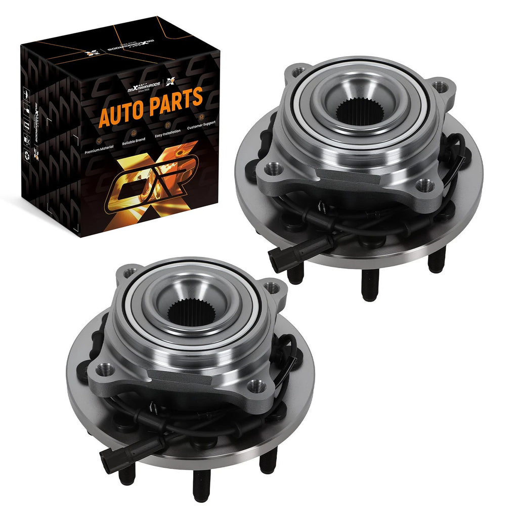 2X Front Wheel Hub Assembly for Dodge Ram 2500 3500 (2009–2011) 4WD