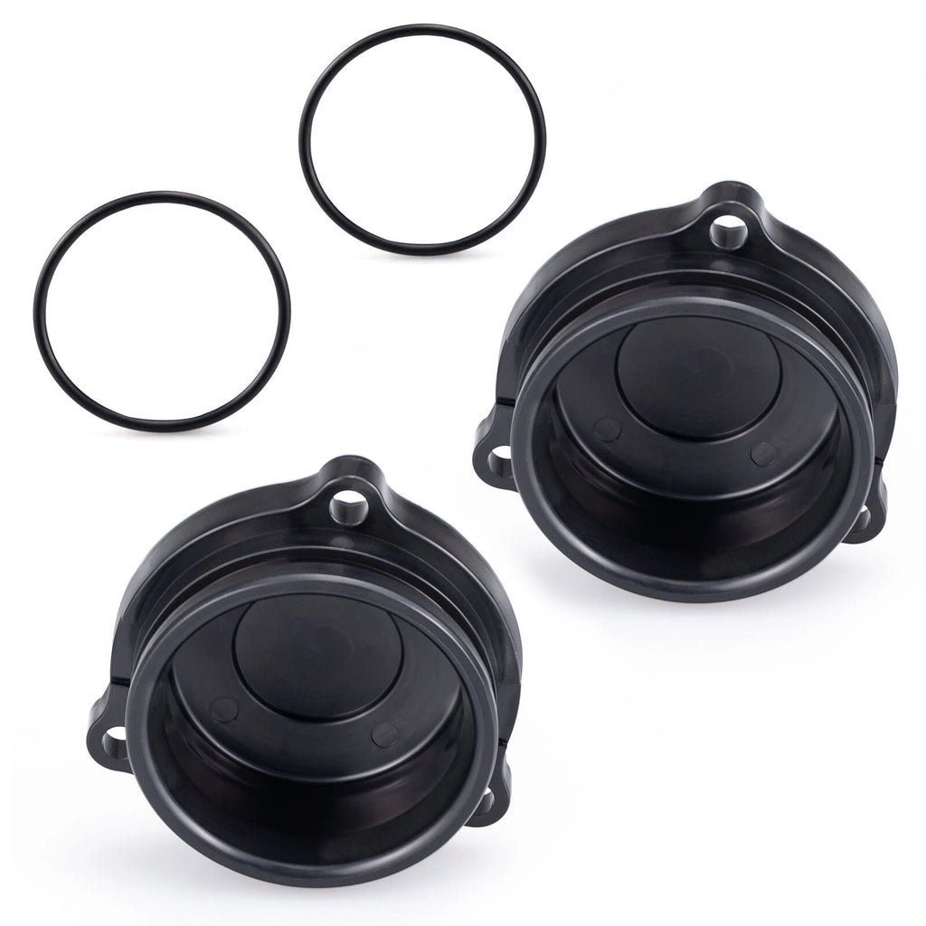2 Front Wheel Hubcaps for Polaris Xplorer Big Boss Xpedition (250–500)