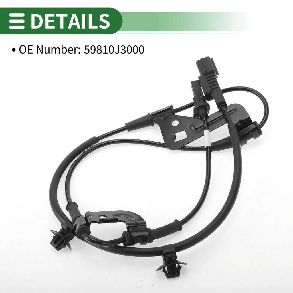 ABS Wheel Speed Sensor No. 59810J3000 for Hyundai Veloster (2019–2021)