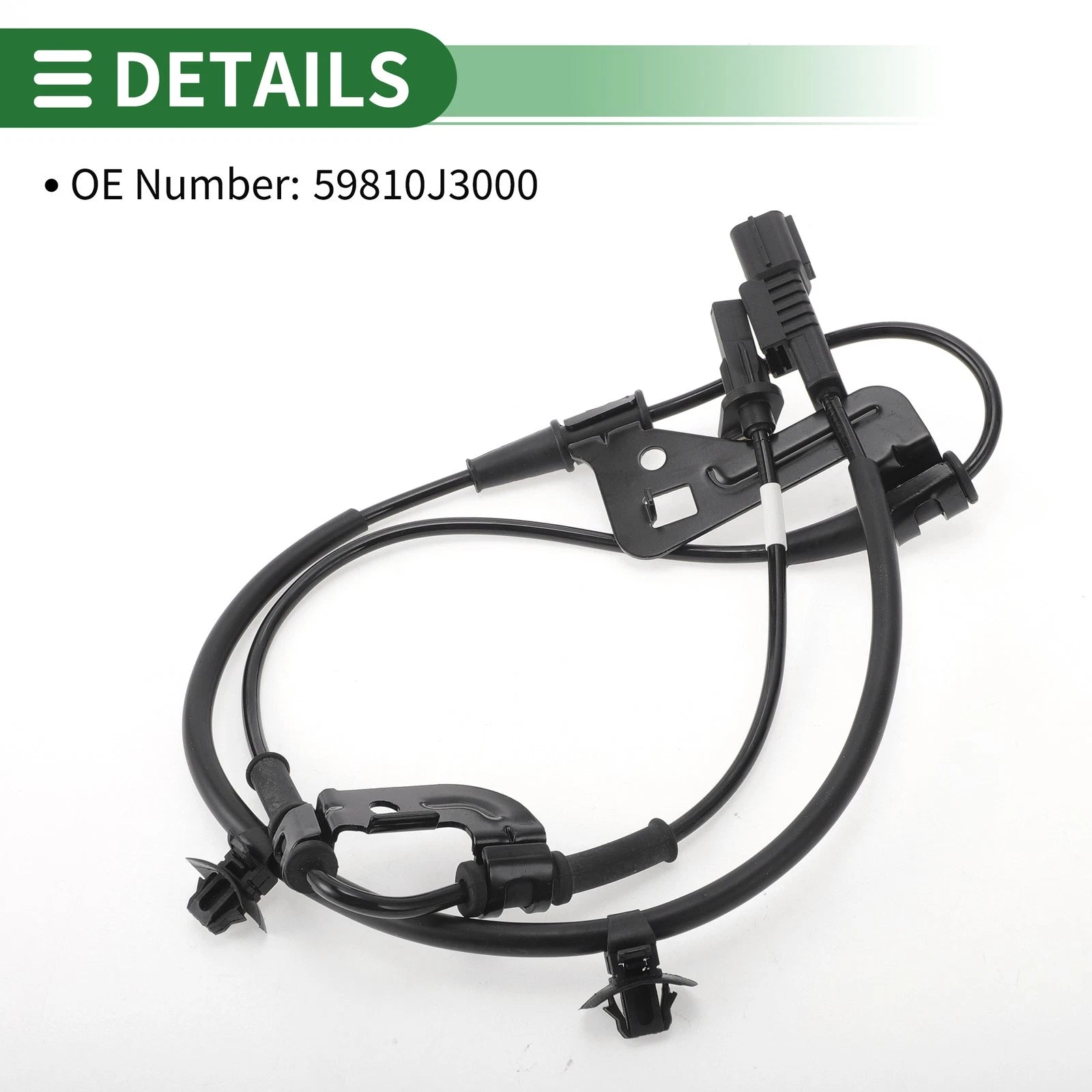 ABS Wheel Speed Sensor No. 59810J3000 for Hyundai Veloster (2019–2021)