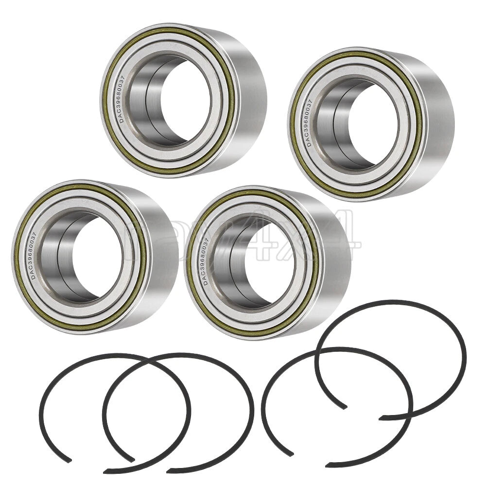 2X Front & 2X Rear Wheel Bearing for Can-Am Maverick X3 MAX R RR 4x4 (2017–2023)