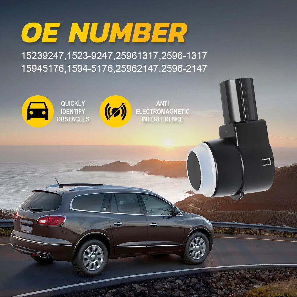 4X Reverse Backup Parking Assist Sensor for GMC Yukon, Chevy Tahoe (2006–2014)