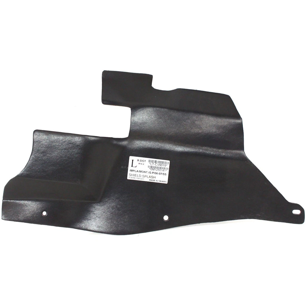 Engine Splash Shield for Chevrolet Impala (2006–2009) Front Driver Side