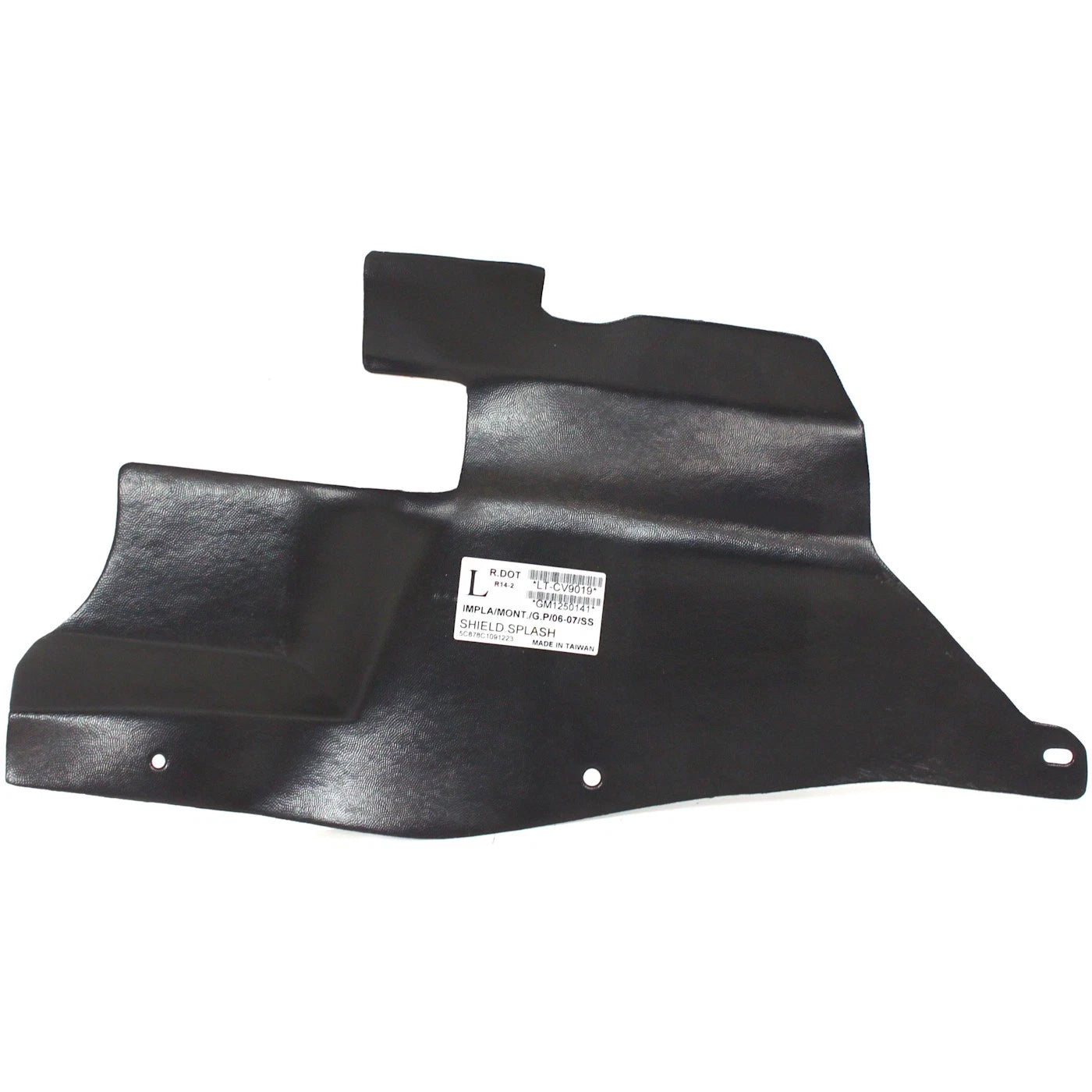 Engine Splash Shield for Chevrolet Impala (2006–2009) Front Driver Side
