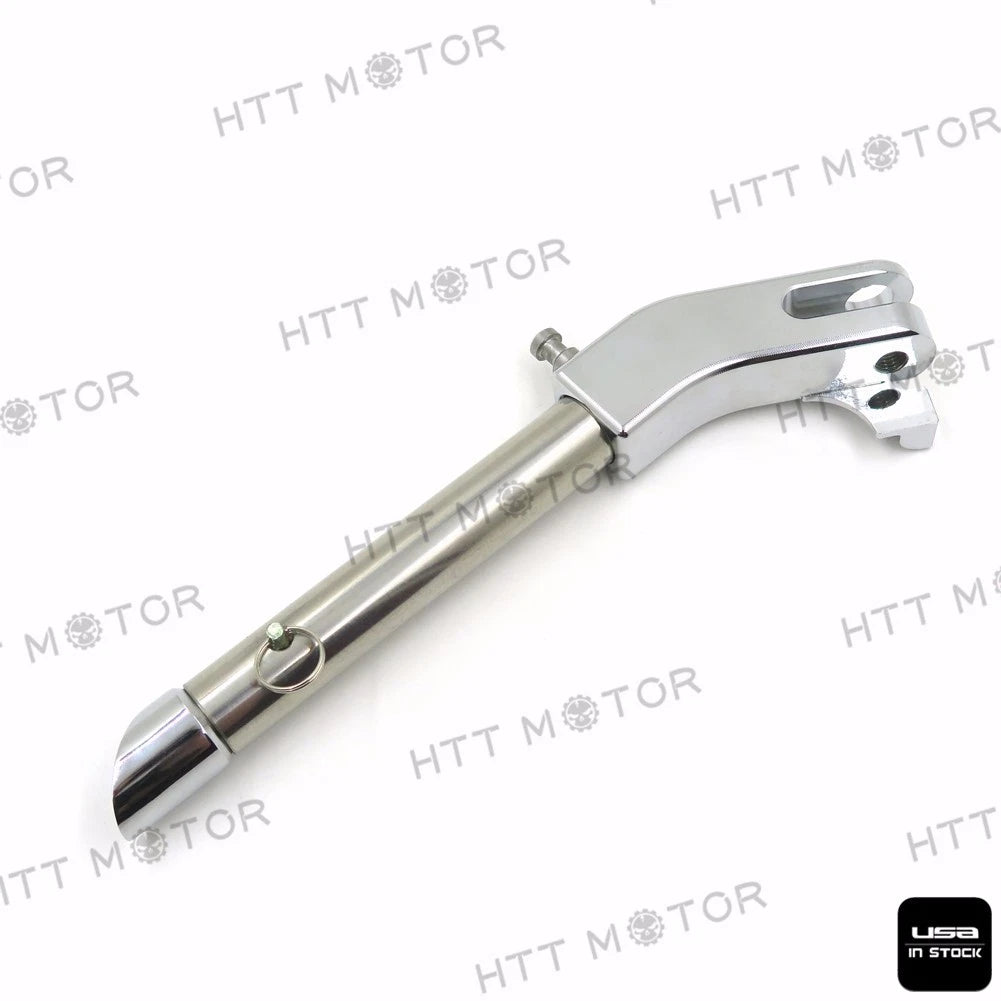 Silver Kickstand Side Stand for Suzuki GSXR1000 (2007–2008) / GSX1300R Hayabusa (1999–2010)