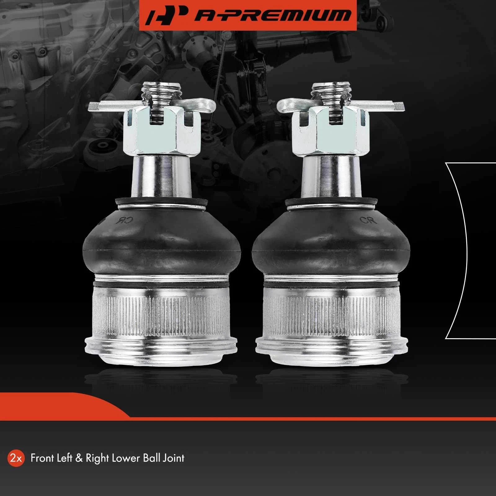 2X Front Lower Side Ball Joint for Honda Accord (2013–2017) Acura TLX (2015–2020)