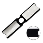 Cambered Shaper for Billiards Cue Maintenance (Aluminium Tool)