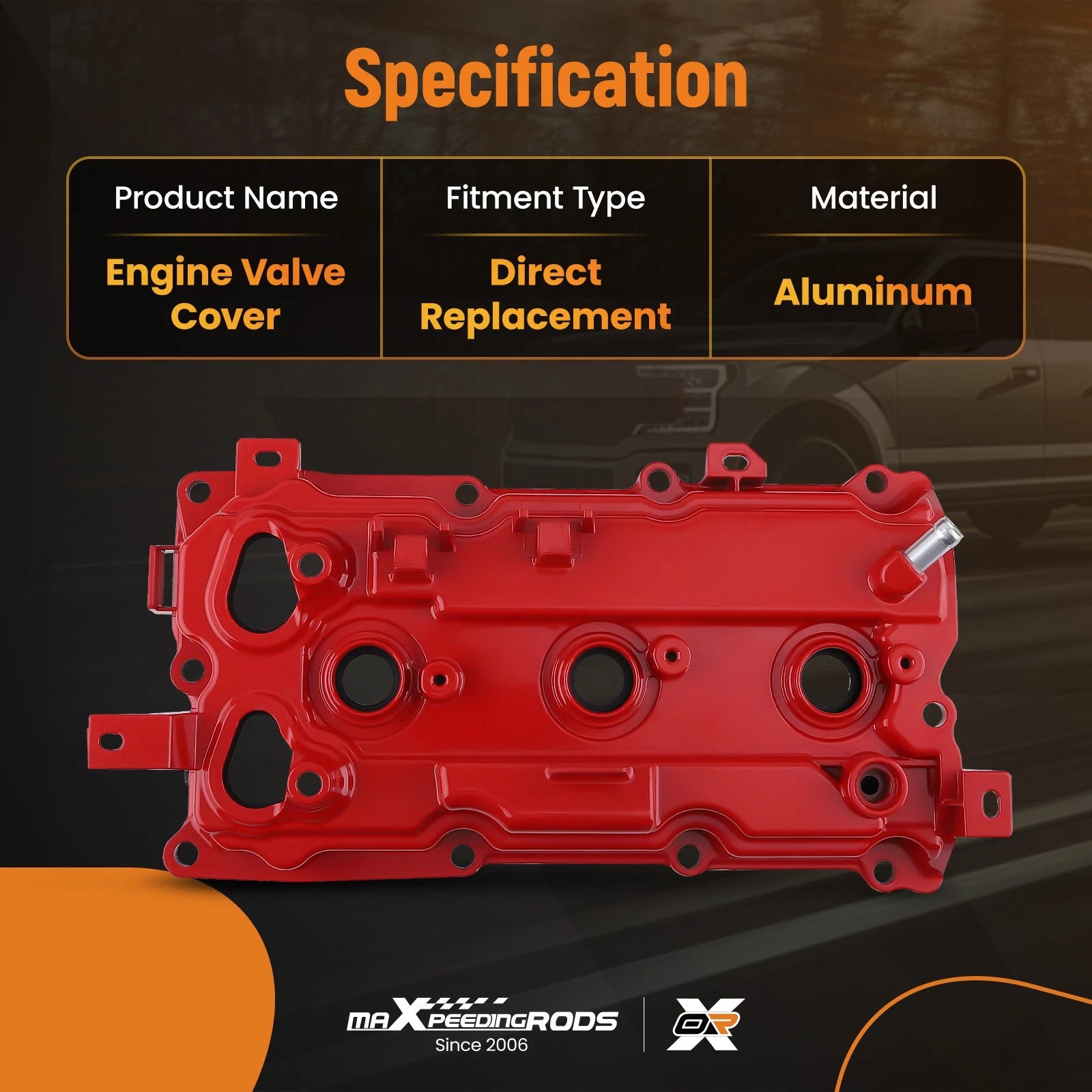 Aluminum Valve Cover for Infiniti EX35 V6 3.5L (2008–2012) 13264-JK20A