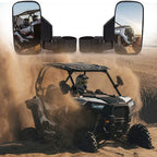 1.75"-2" Roll Bar UTV Rear View Mirrors for Polaris RZR 500 800 900 S/XP 1000