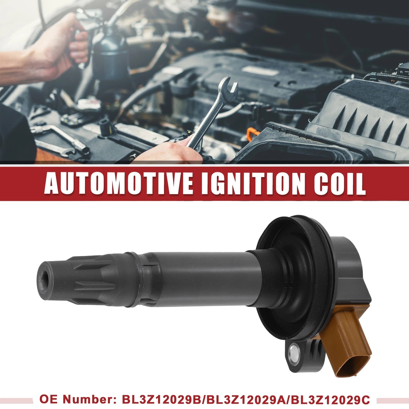 Ignition Coil for Ford Transit-150, Transit-250 (No. BL3Z12029B)