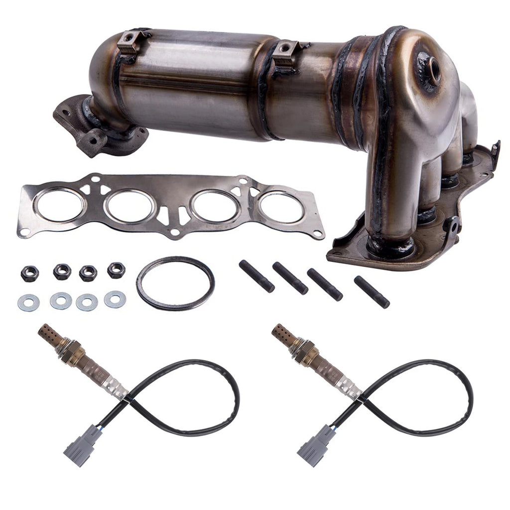 Catalytic Converter Set w/ O2 Sensor for Toyota Camry 2.4L (2007–2009)