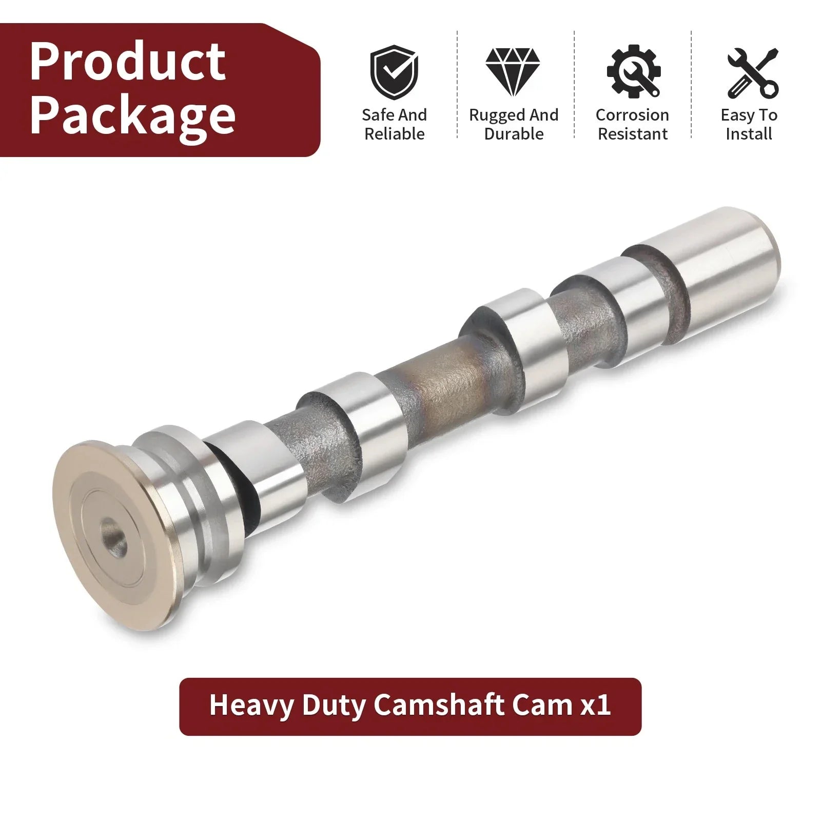 Heavy Duty Camshaft for EZGO NON-MCI Gas Golf Cart 295cc/350cc (1994-2002)