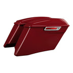 4" Stretched Saddlebags for Harley CVO Street Road Glide (2014–2023) Billiard Red