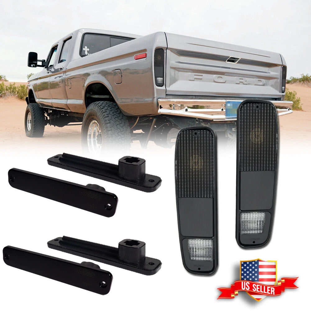 Set of 6 Tail Lights & Side Fenders for Ford F-150 F250 Bronco (1978–1979)